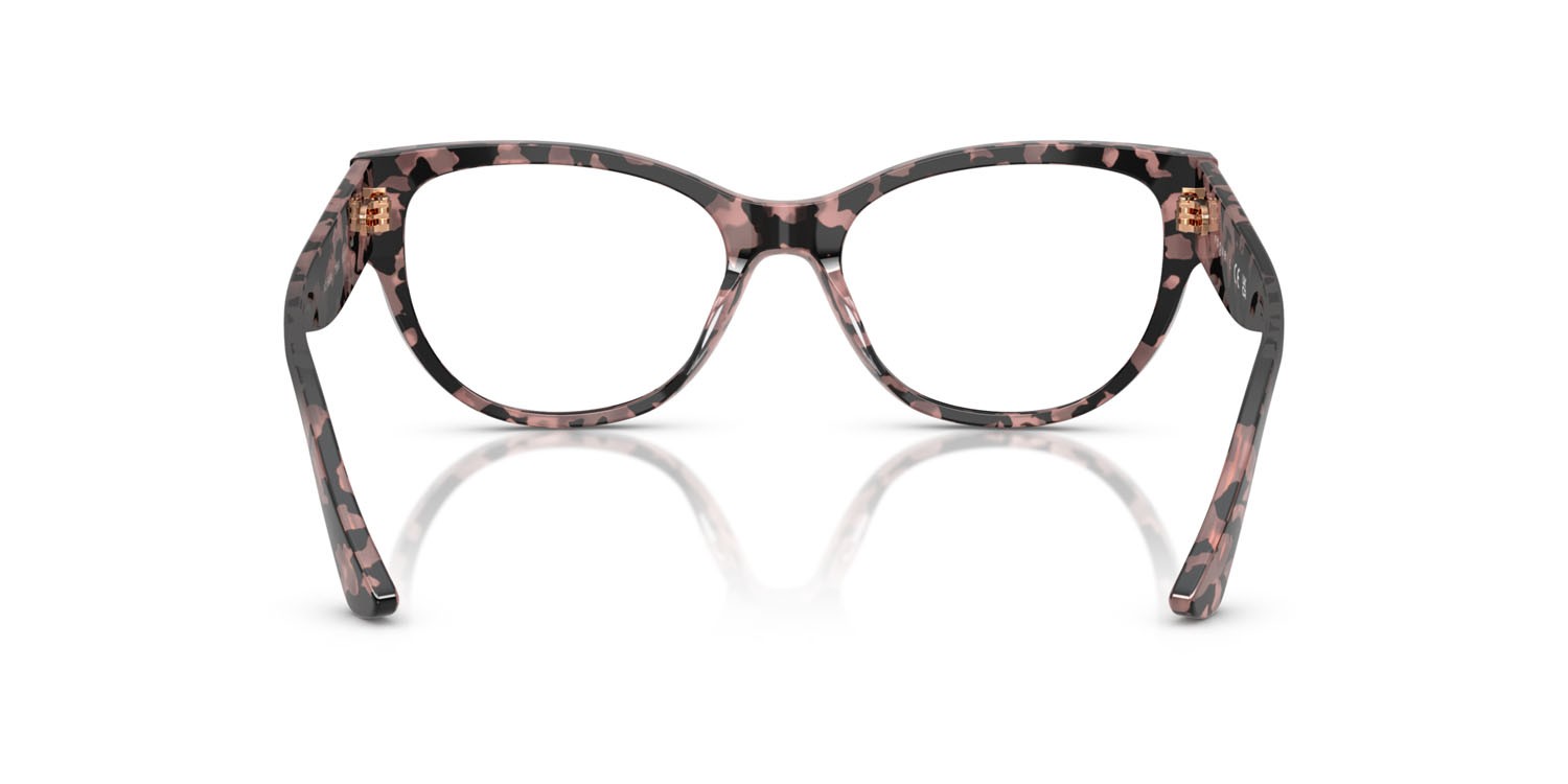 Eyeglasses Vogue VO 5604 (3150) color rosa tartarugato shape cat eye lenses lente demo