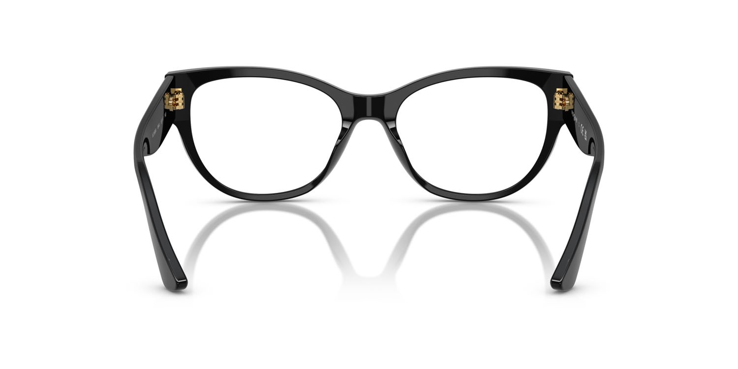 Eyeglasses Vogue VO 5604 (W44) color nero shape cat eye lenses lente demo