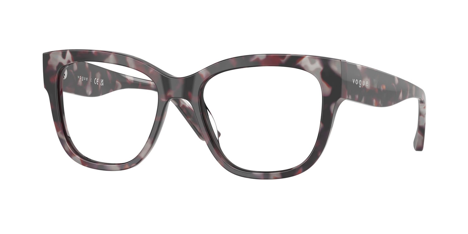 Eyeglasses Vogue VO 5605 (3149) color grigio tartarugato shape square lenses lente demo