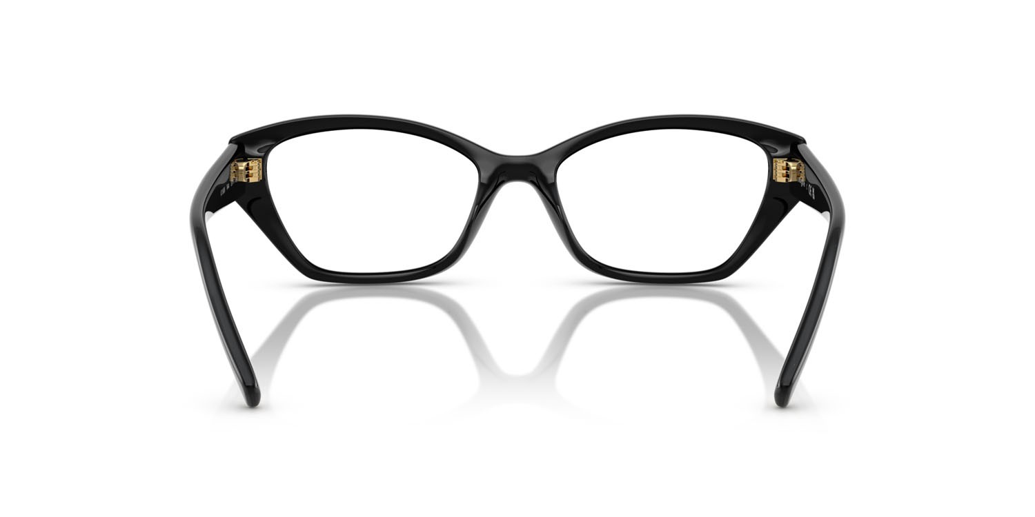 Eyeglasses Vogue VO 5608 (W44) color nero shape cat eye lenses lente demo