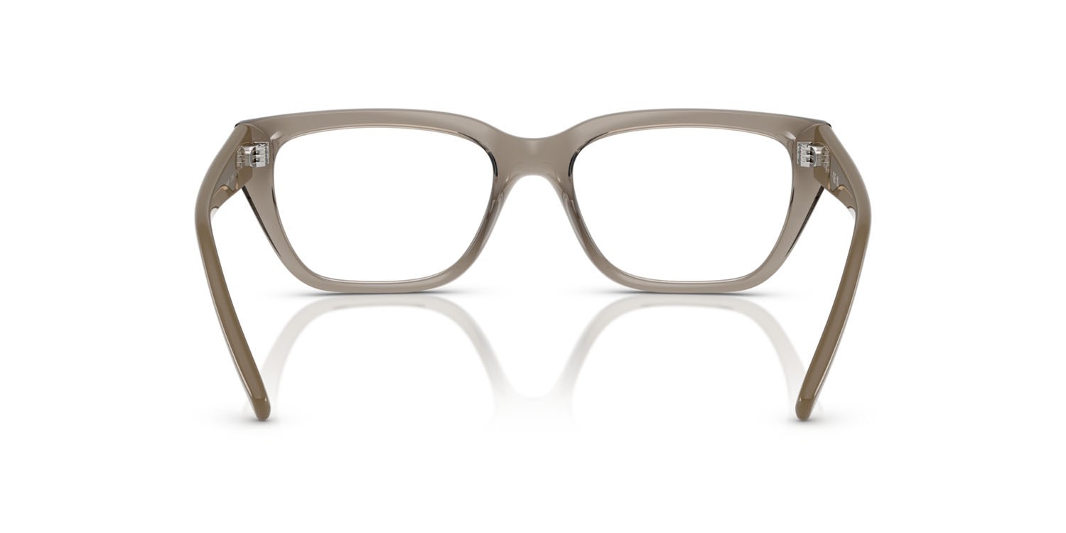 Eyeglasses Vogue VO 5609 (3156) color marrone trasparente shape square lenses lente demo