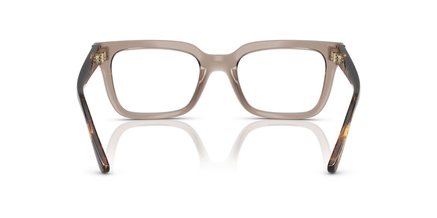 Eyeglasses Vogue VO 5611B (2940) color marrone trasparente shape square lenses lente demo