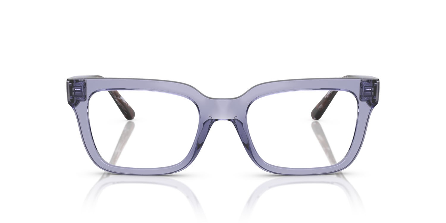 Occhiali da vista Vogue VO 5611B (3177) colore viola trasparente forma quadrato lenti lente demo