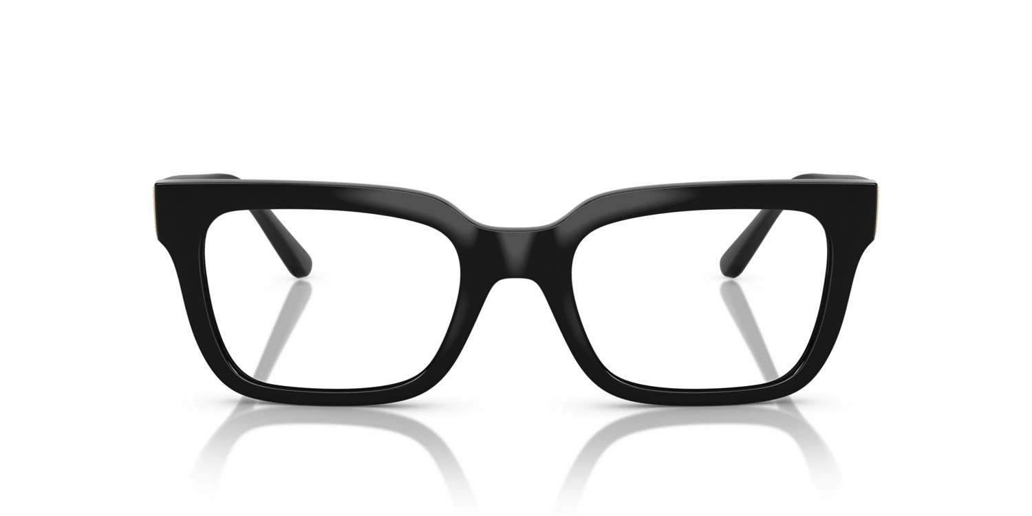 Occhiali da vista Vogue VO 5611B (W44) colore nero forma quadrato lenti lente demo