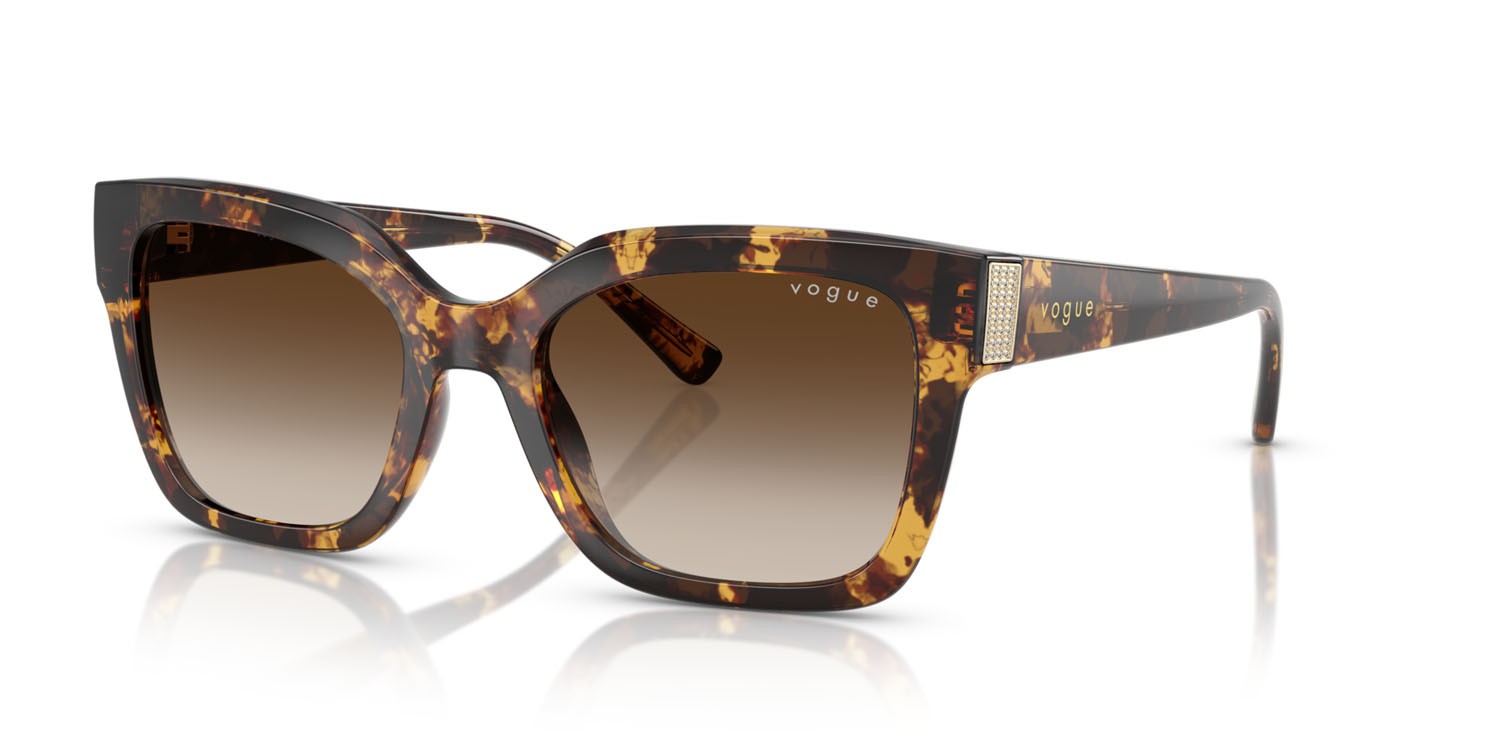 Sunglasses Vogue VO 5613SB (317913) color havana miele shape square lenses marrone sfumato