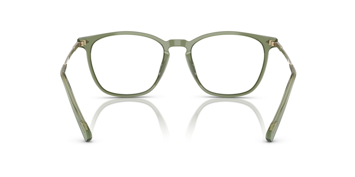 Occhiali da vista Vogue VO 5614 (3187) colore verde trasparente forma quadrato lenti lente demo