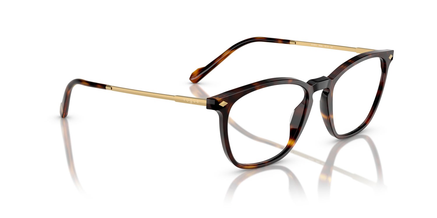 Eyeglasses Vogue VO 5614 (W656) color havana scuro shape square lenses lente demo