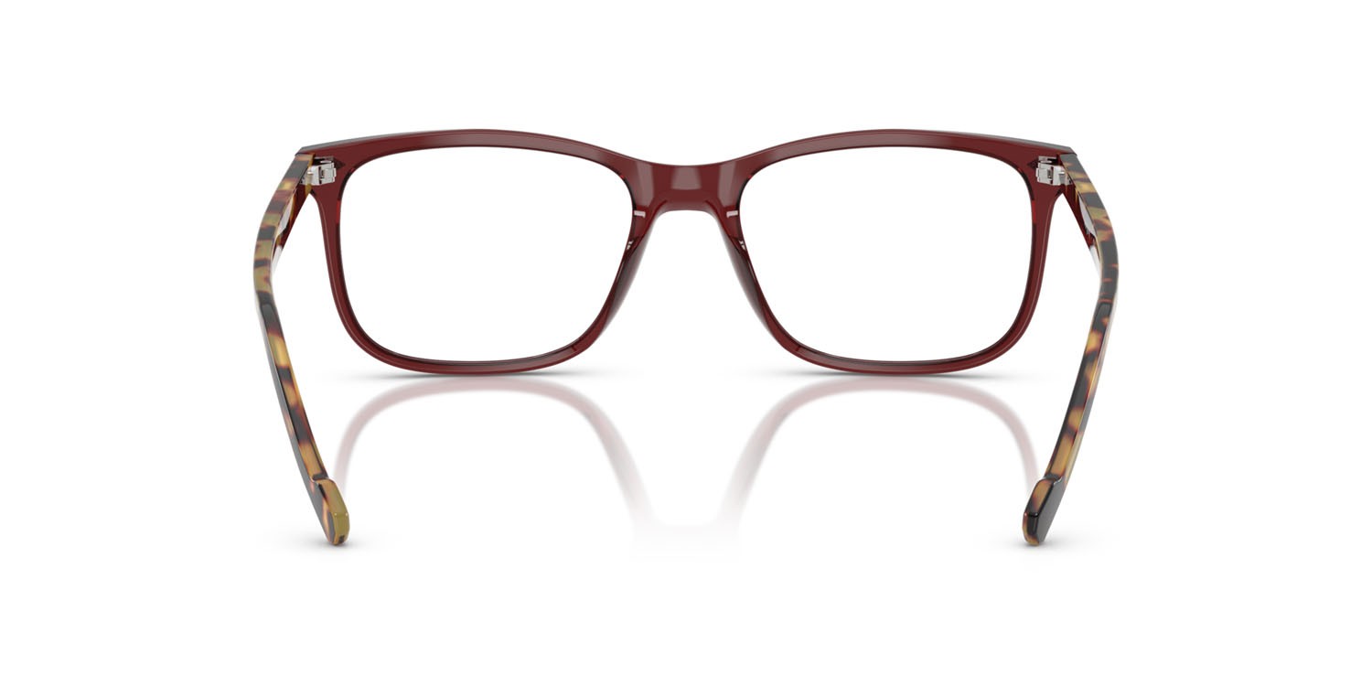 Eyeglasses Vogue VO 5617 (2924) color bordeaux trasparente shape square lenses lente demo
