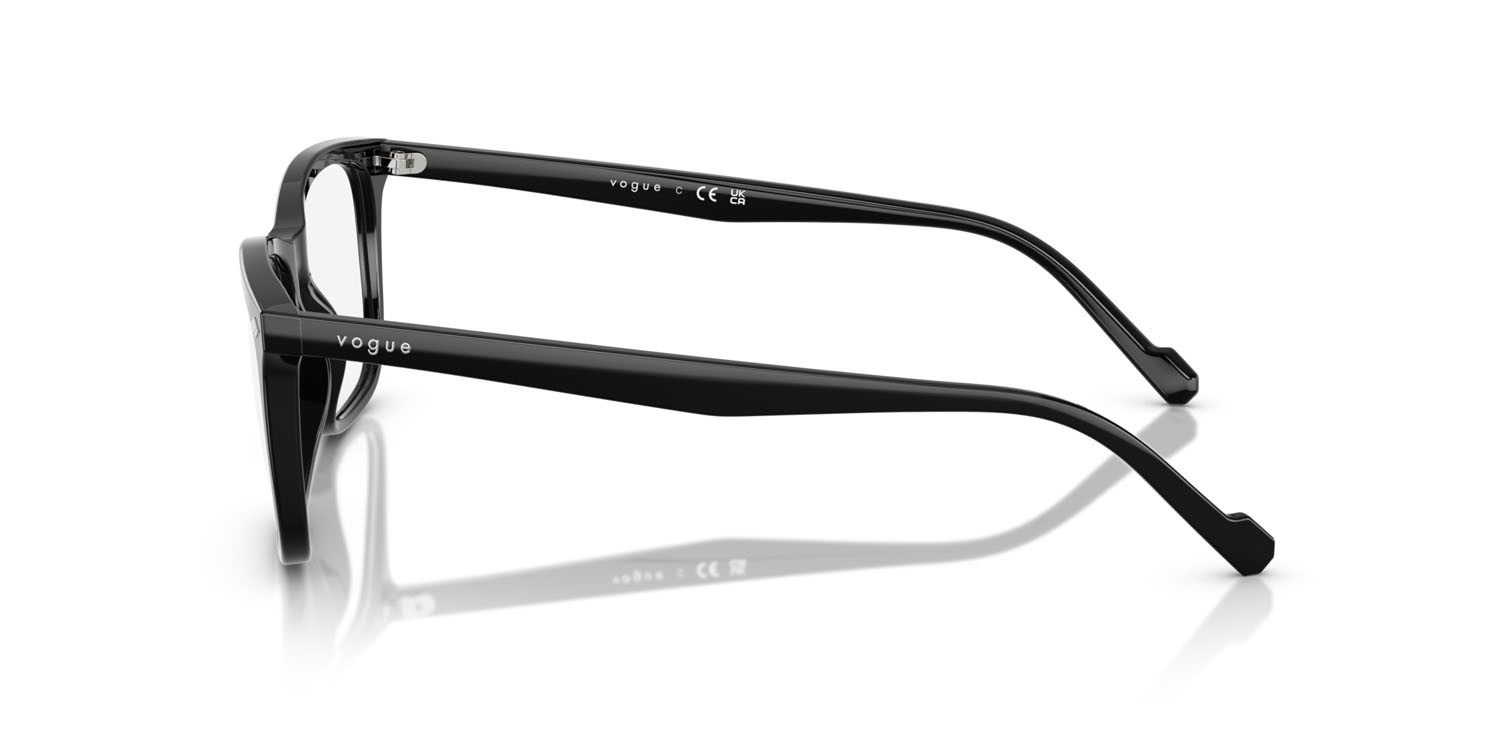 Eyeglasses Vogue VO 5617 (W44) color nero shape square lenses lente demo