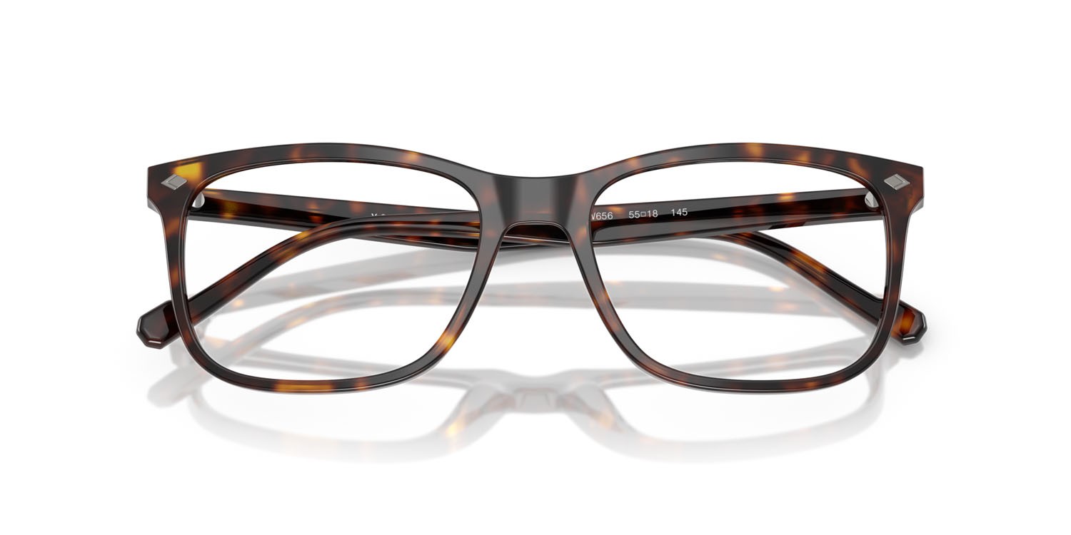 Eyeglasses Vogue VO 5617 (W656) color havana scuro shape square lenses lente demo