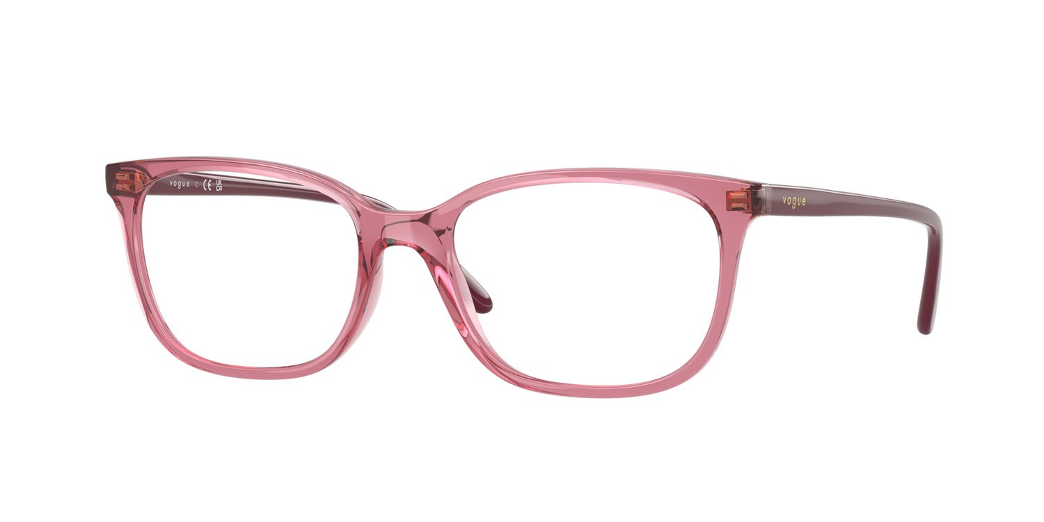 Eyeglasses Vogue VO 5621 (3065) color viola trasparente shape square lenses lente demo