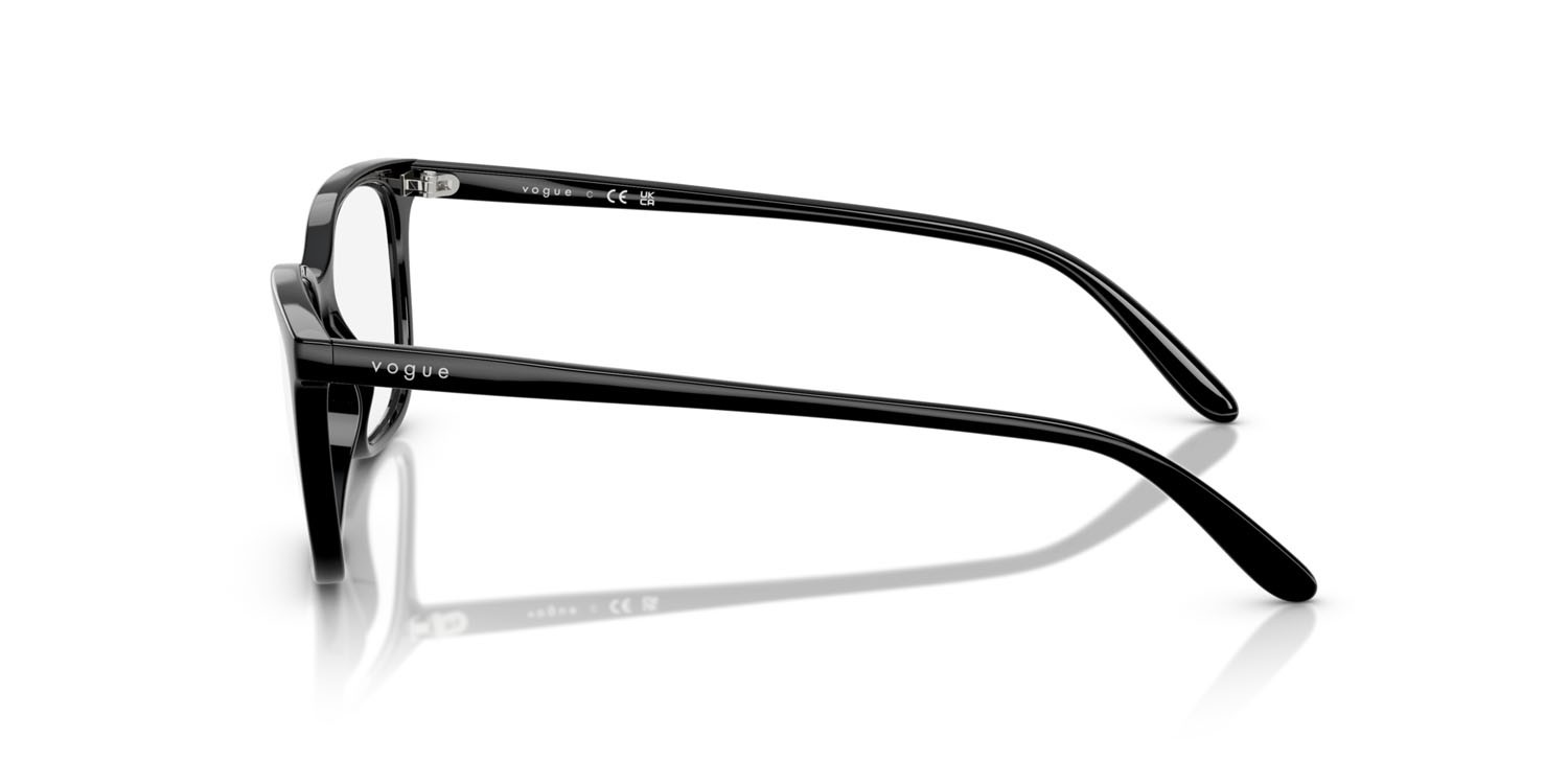 Eyeglasses Vogue VO 5621 (W44) color nero shape square lenses lente demo