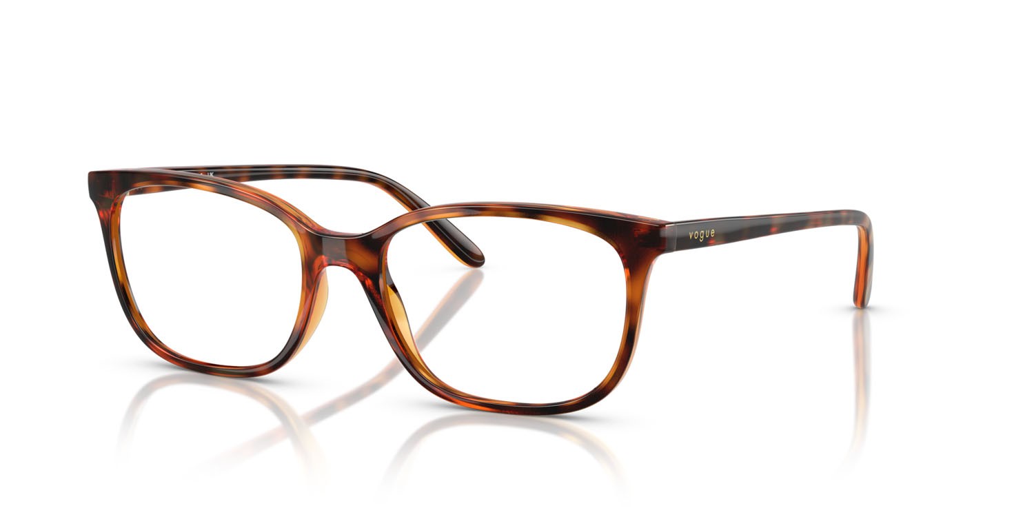 Occhiali da vista Vogue VO 5621 (W656) colore havana scuro forma quadrato lenti lente demo