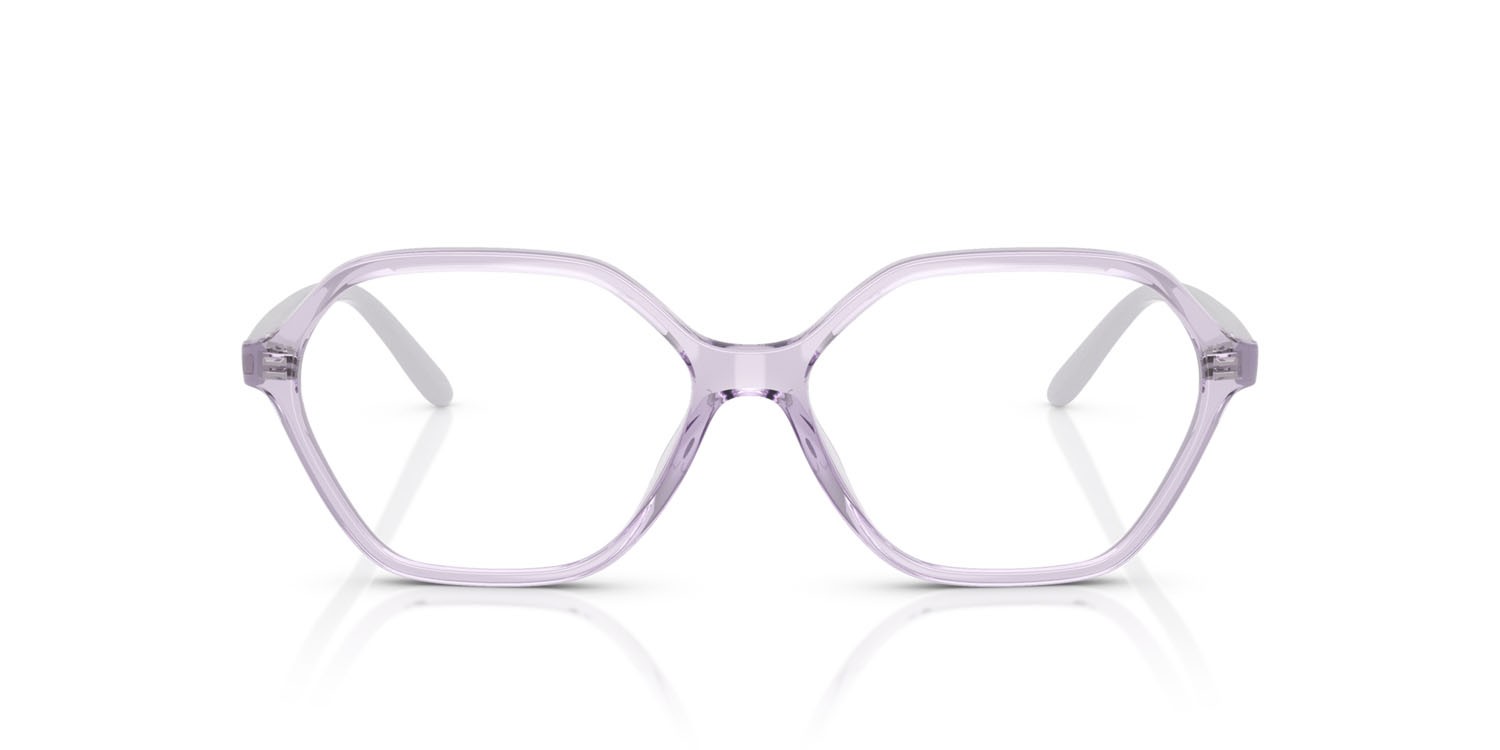 Eyeglasses Vogue VO 5622 (2745) color viola trasparente shape irregular lenses lente demo