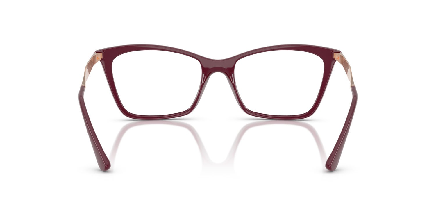 Eyeglasses Vogue VO 5624 (2875) color ciliegia full shape butterfly lenses lente demo