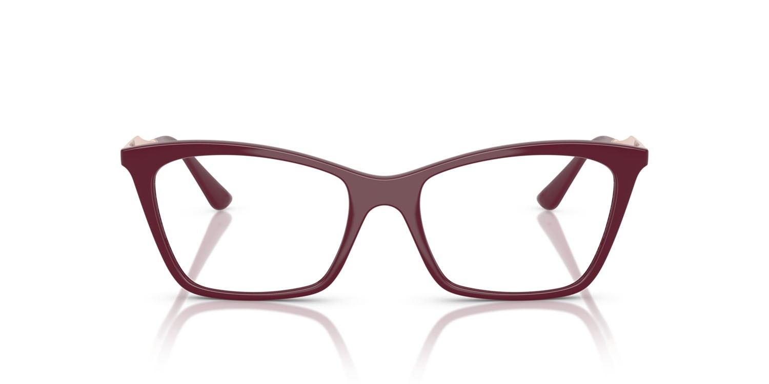 Eyeglasses Vogue VO 5624 (2875) color ciliegia full shape butterfly lenses lente demo