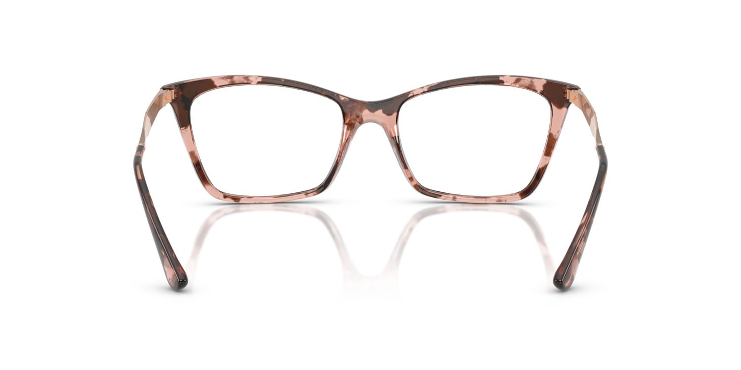 Eyeglasses Vogue VO 5624 (3199) color havana rosa shape butterfly lenses lente demo