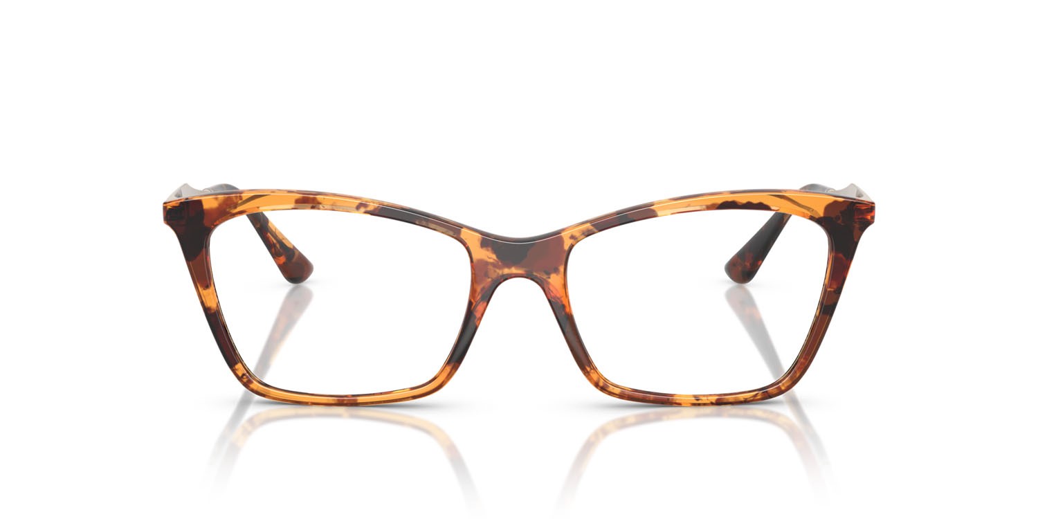 Occhiali da vista Vogue VO 5624 (3200) colore havana giallo forma farfalla lenti lente demo