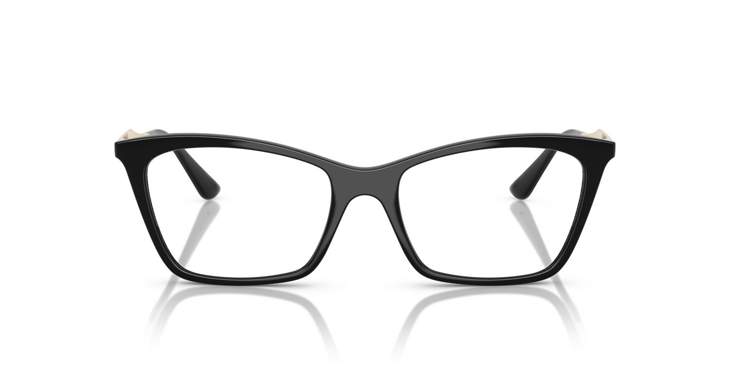 Occhiali da vista Vogue VO 5624 (W44) colore nero forma farfalla lenti lente demo