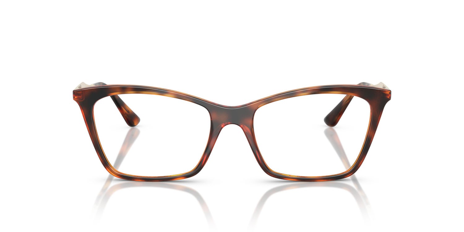 Eyeglasses Vogue VO 5624 (W656) color havana scuro shape butterfly lenses lente demo