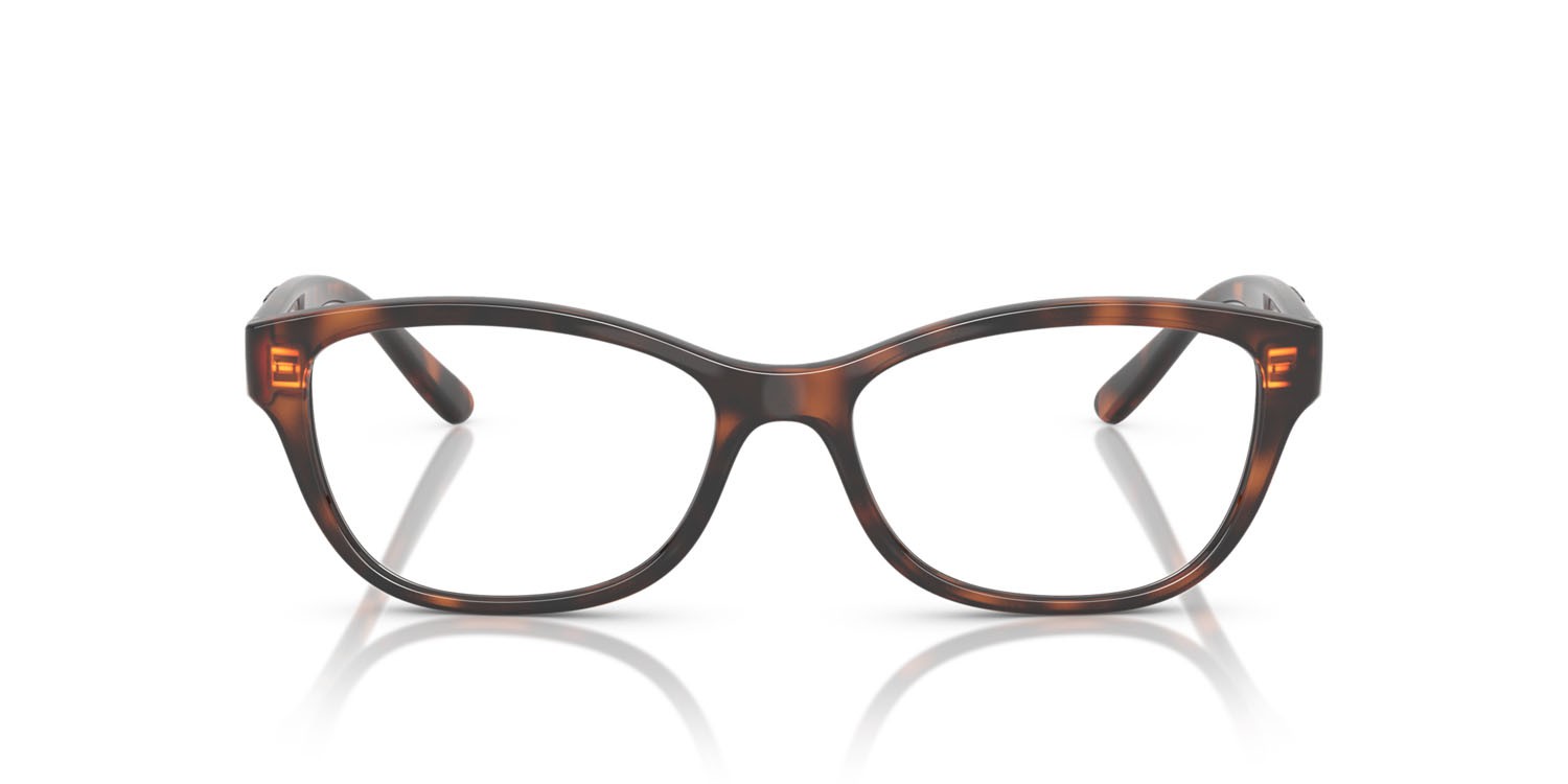 Eyeglasses Vogue VO 5627 (2718) color havana scuro totale shape butterfly lenses lente demo