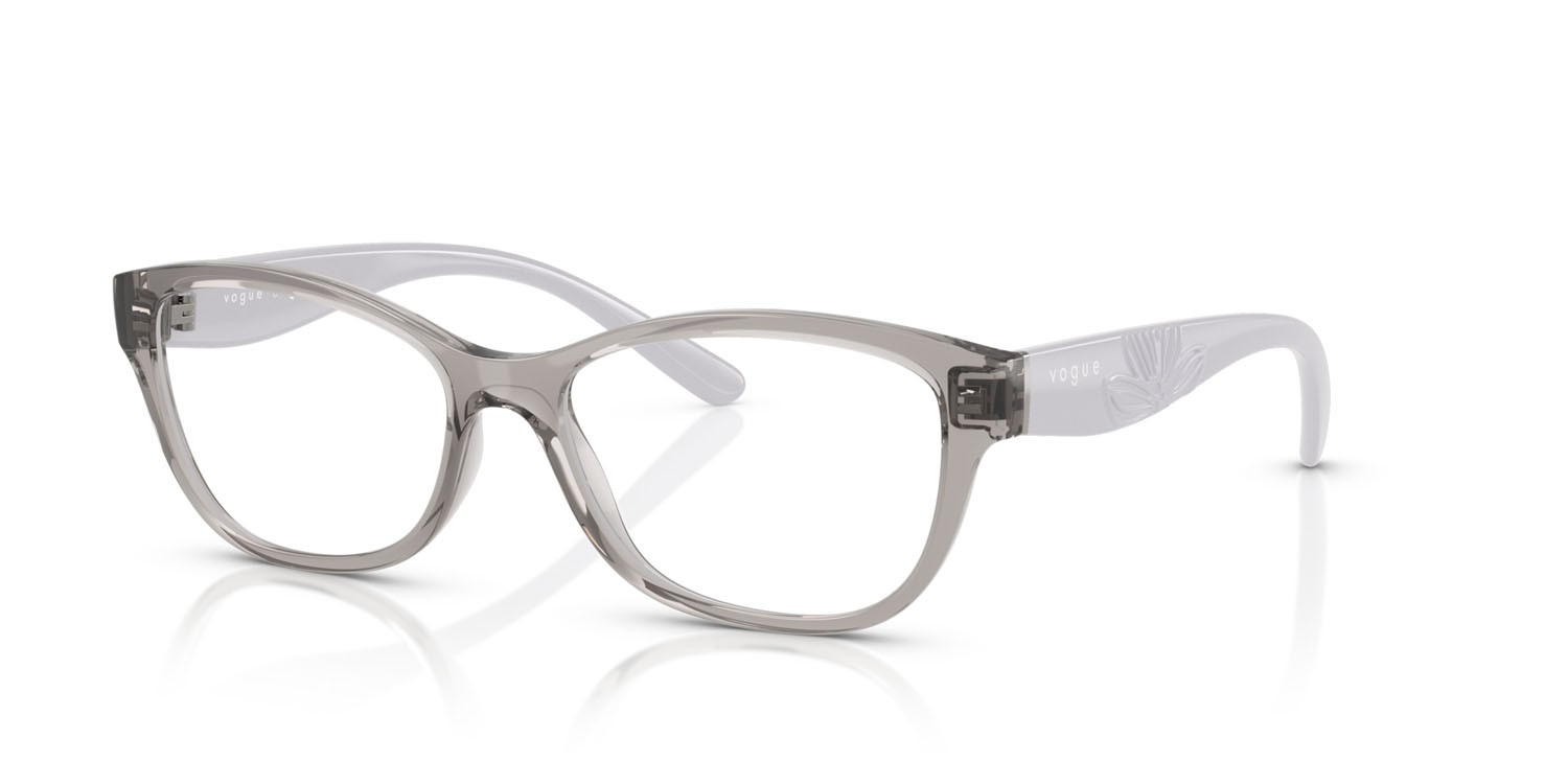 Occhiali da vista Vogue VO 5627 (3184) colore grigio trasparente forma farfalla lenti lente demo