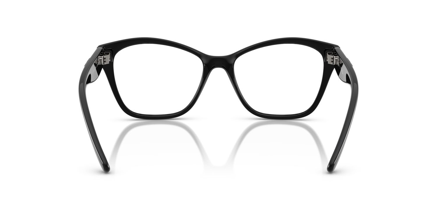Eyeglasses Vogue VO 5628 (W44) color nero shape irregular lenses lente demo