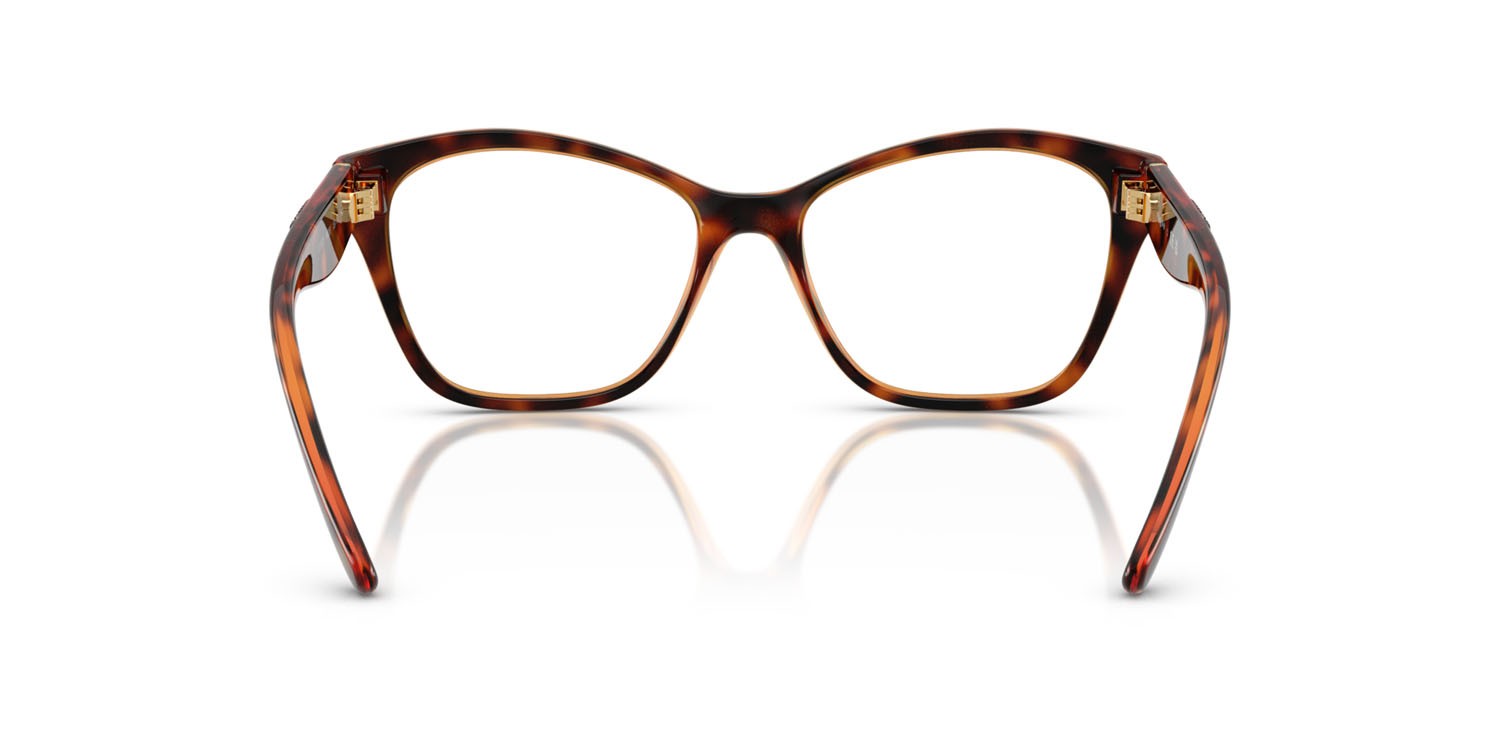 Eyeglasses Vogue VO 5628 (W656) color havana scuro shape irregular lenses lente demo
