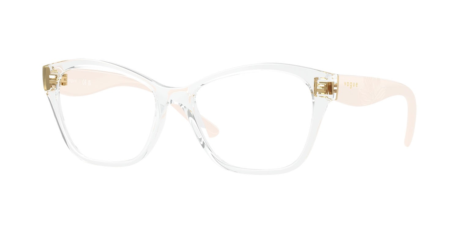 Occhiali da vista Vogue VO 5628 (W745) colore trasparente forma irregolare lenti lente demo