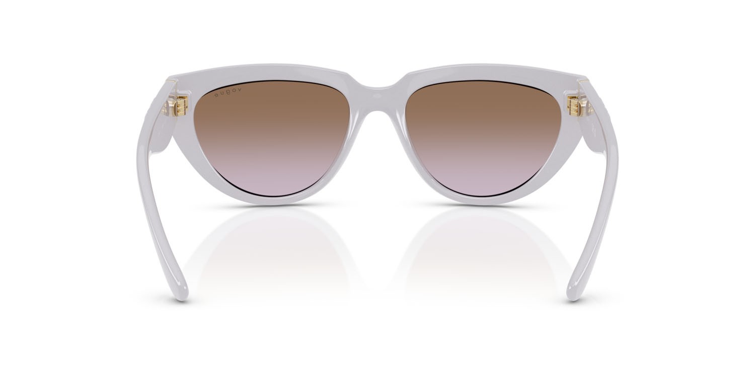 Sunglasses Vogue VO 5629S (319368) color full wisteria shape irregular lenses violetto sfumato marrone