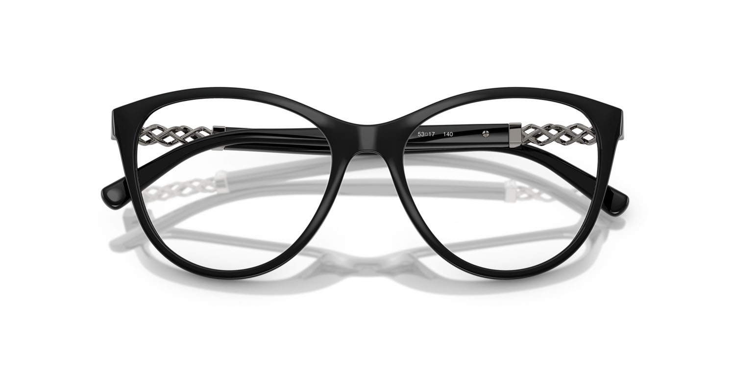 Occhiali da vista Vogue VO 5631B (W44) colore nero forma pantos lenti lente demo