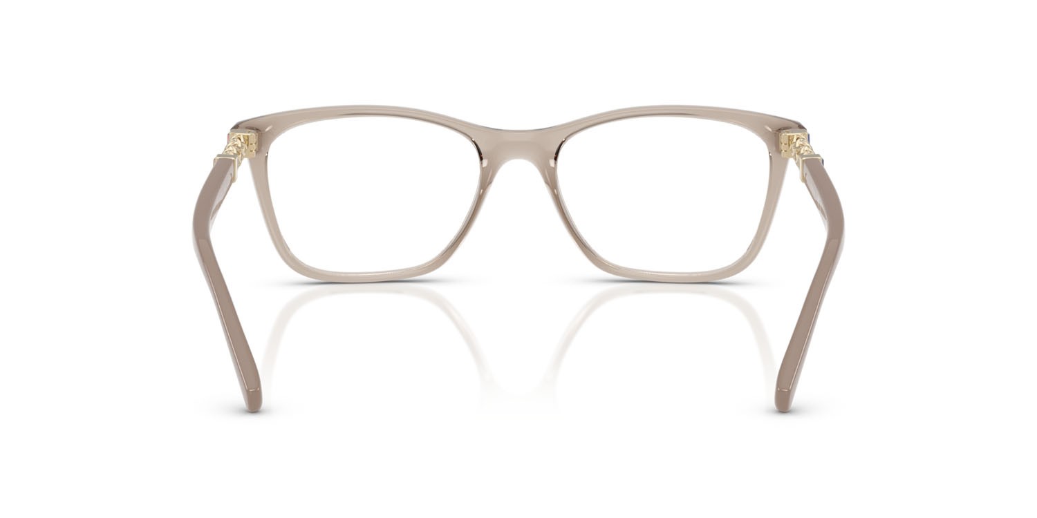 Eyeglasses Vogue VO 5632B (2990) color caramello trasparente shape square lenses lente demo