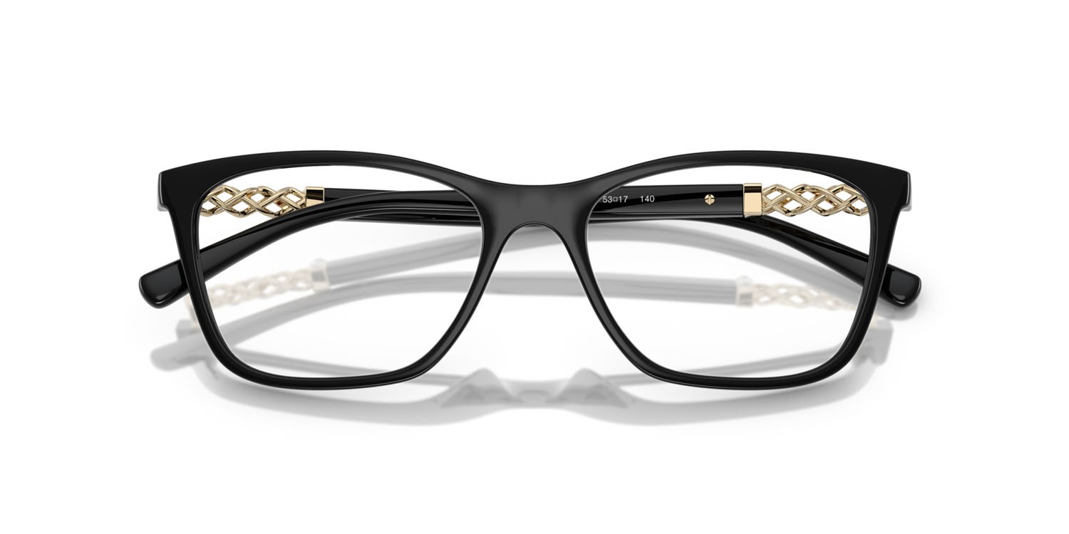 Eyeglasses Vogue VO 5632B (W44) color nero shape square lenses lente demo