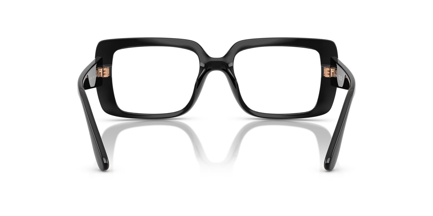Eyeglasses Vogue VO 5636U (W44) color nero shape rectangle lenses lente demo