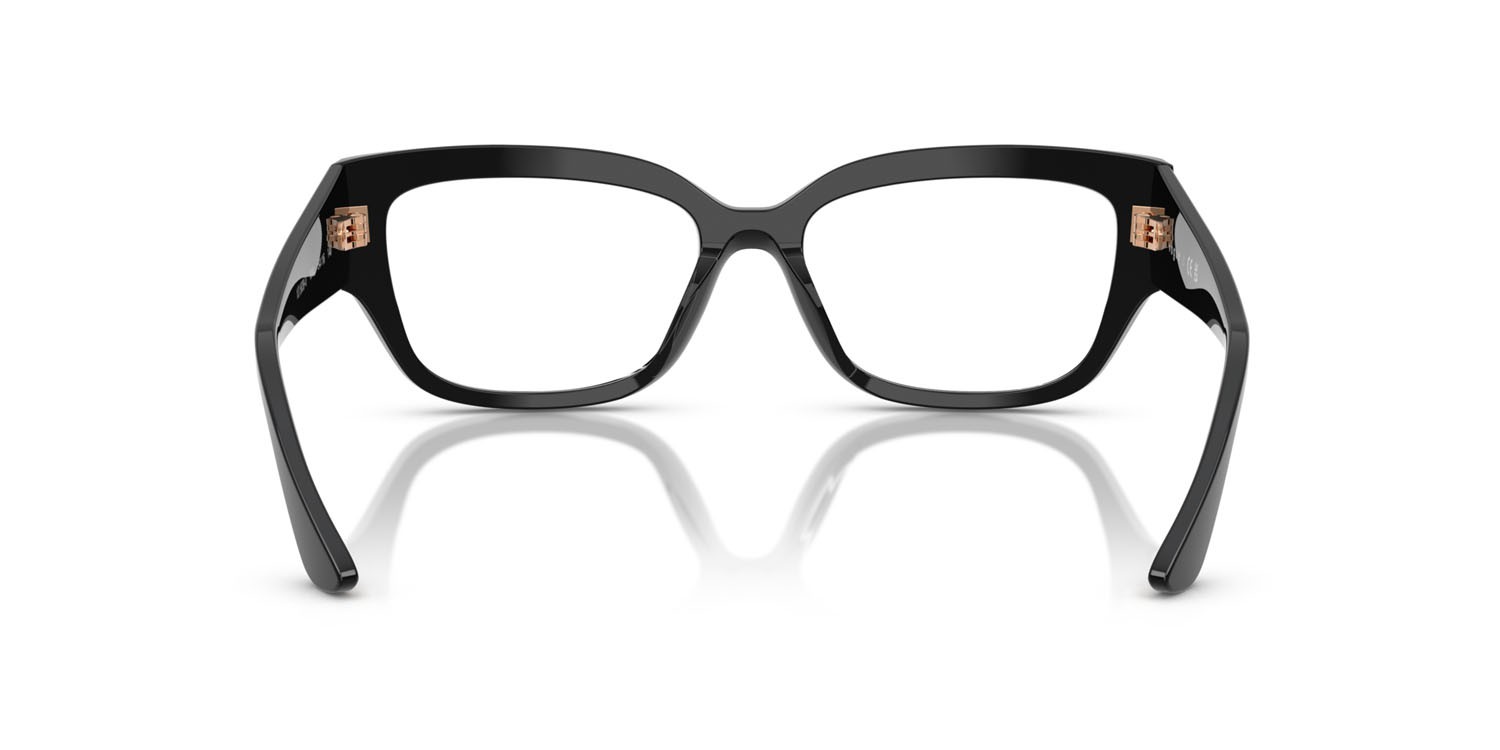 Eyeglasses Vogue VO 5639U (W44) color nero shape square lenses lente demo