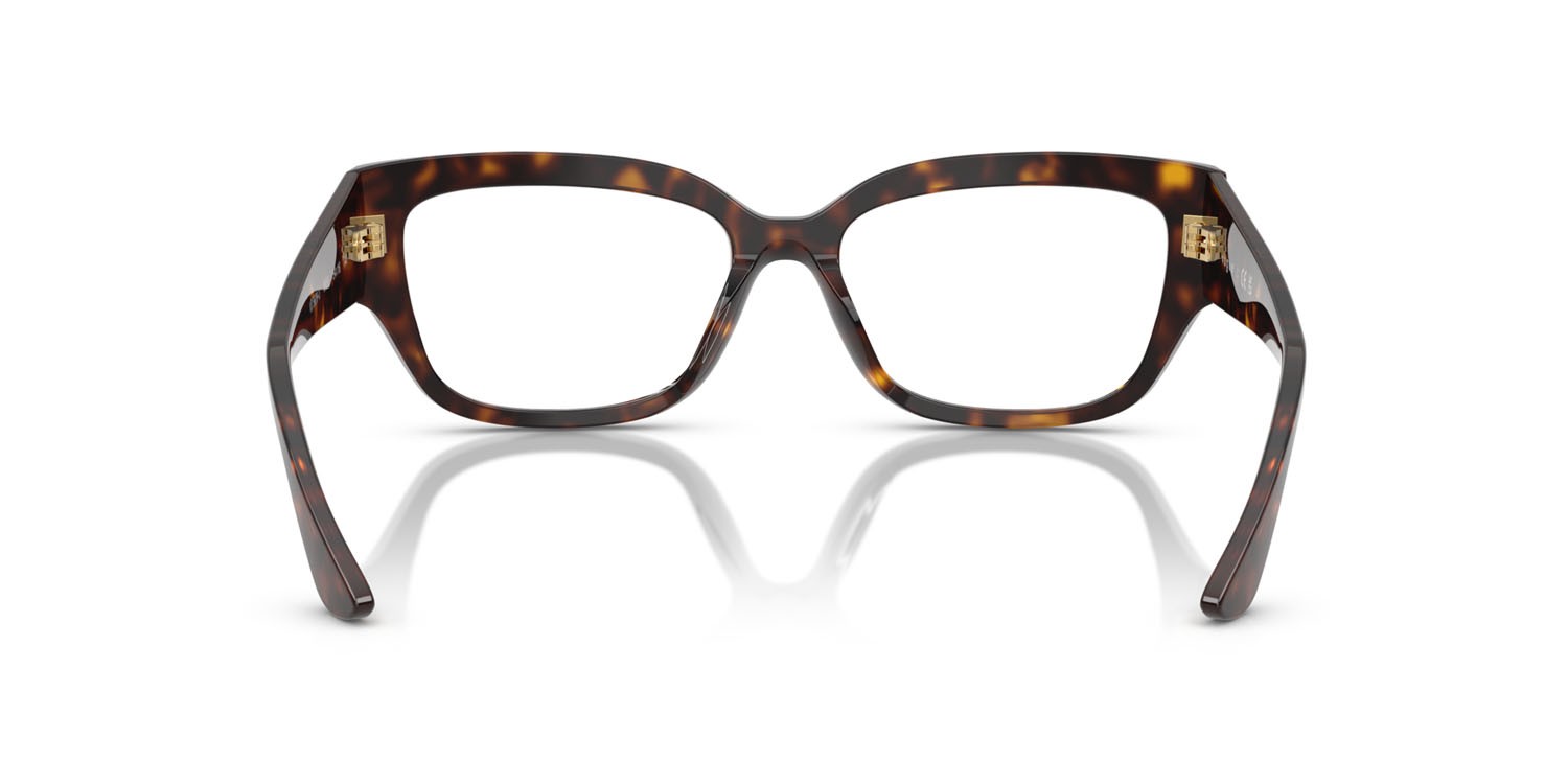 Eyeglasses Vogue VO 5639U (W656) color havana scuro shape square lenses lente demo