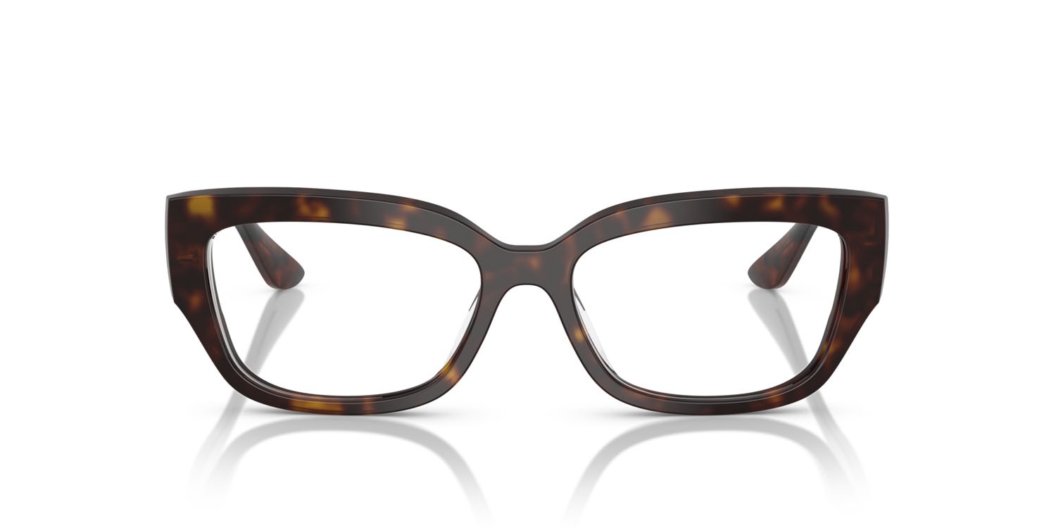 Eyeglasses Vogue VO 5639U (W656) color havana scuro shape square lenses lente demo