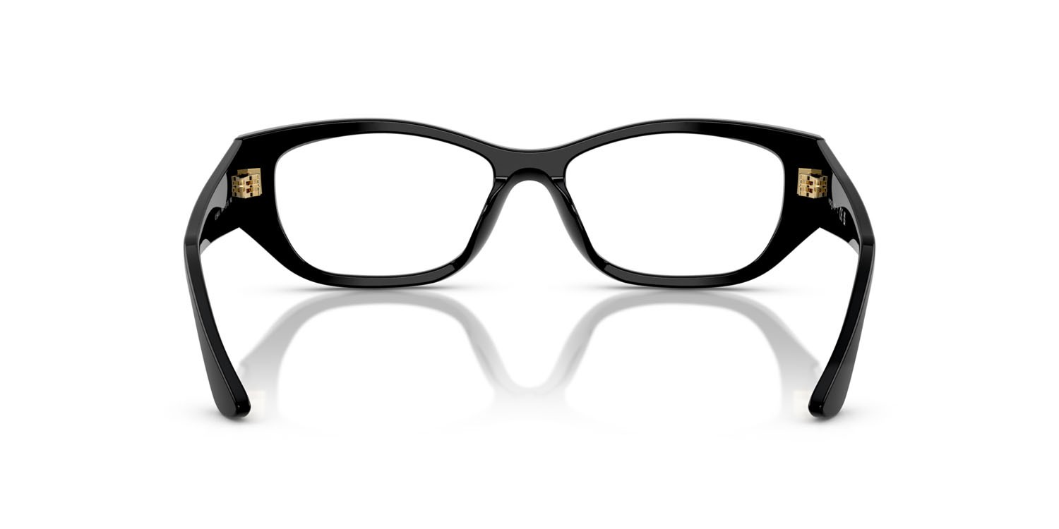 Eyeglasses Vogue VO 5640U (W44) color nero shape square lenses lente demo