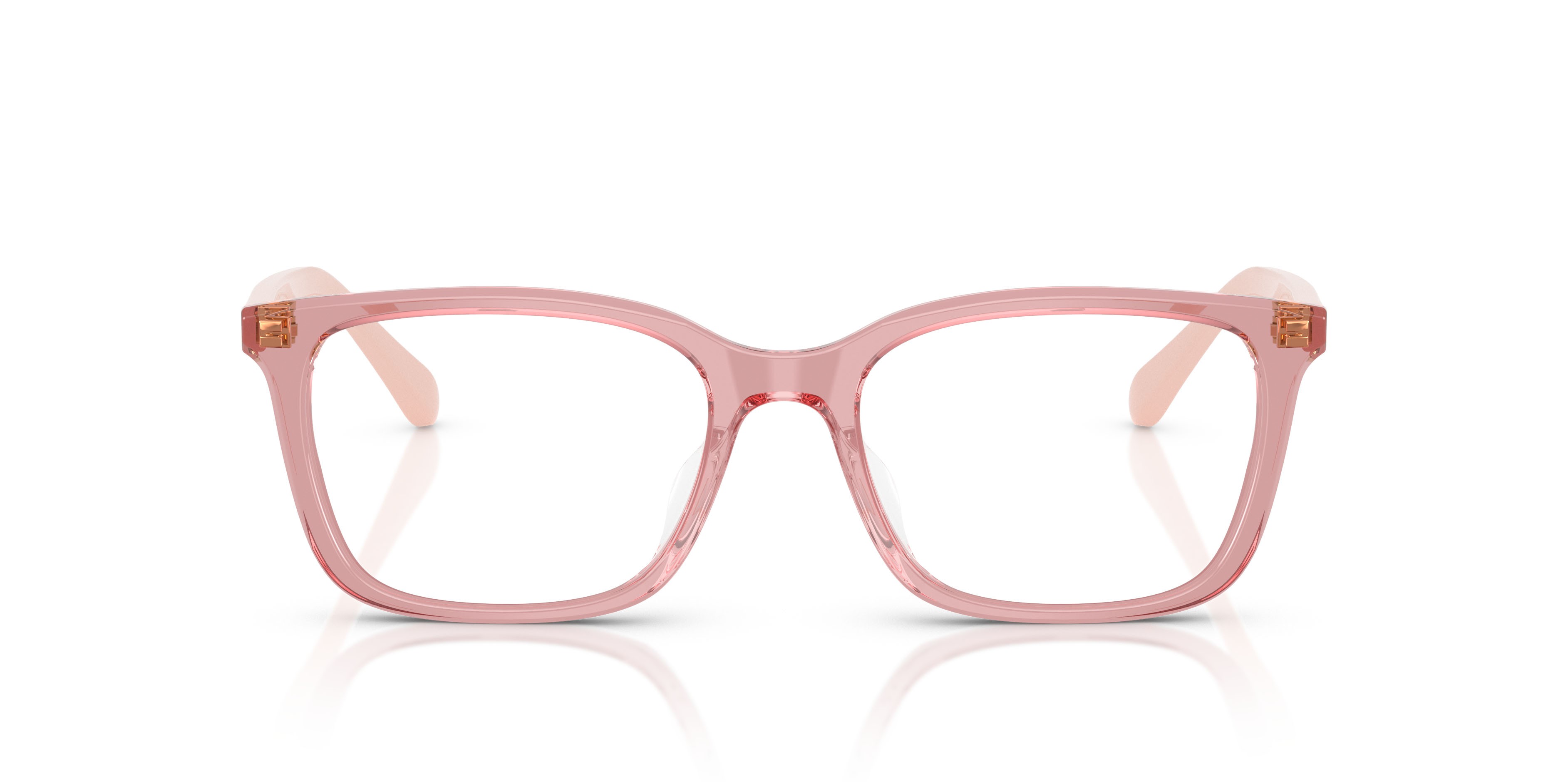 Occhiali da vista Vogue VO 5643D (2921) colore rosa trasparente forma quadrato lenti lente demo