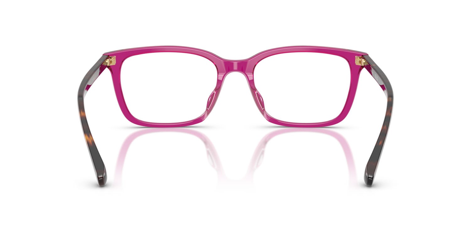 Eyeglasses Vogue VO 5643D (3165) color viola trasparente shape square lenses lente demo