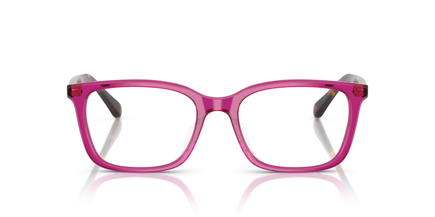 Eyeglasses Vogue VO 5643D (3165) color viola trasparente shape square lenses lente demo