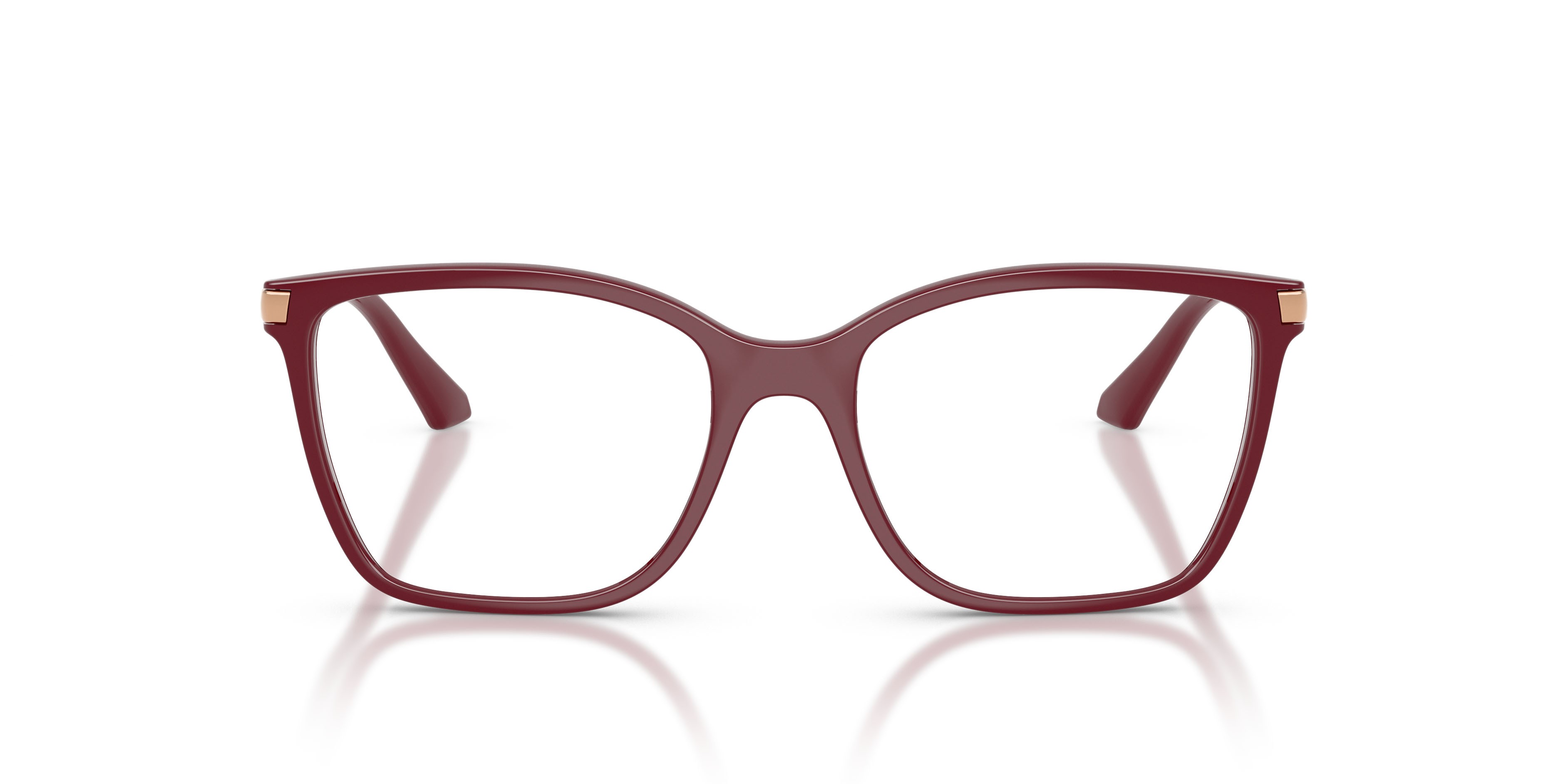 Occhiali da vista Vogue VO 5654 (2875) colore ciliegia full forma quadrato lenti lente demo