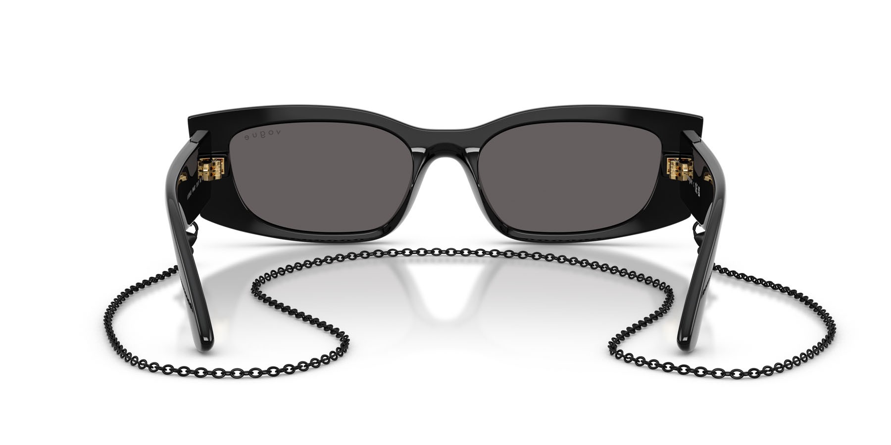 Sunglasses Vogue VO 5655SU (W44/87) color nero shape square lenses nero/grigio fumo