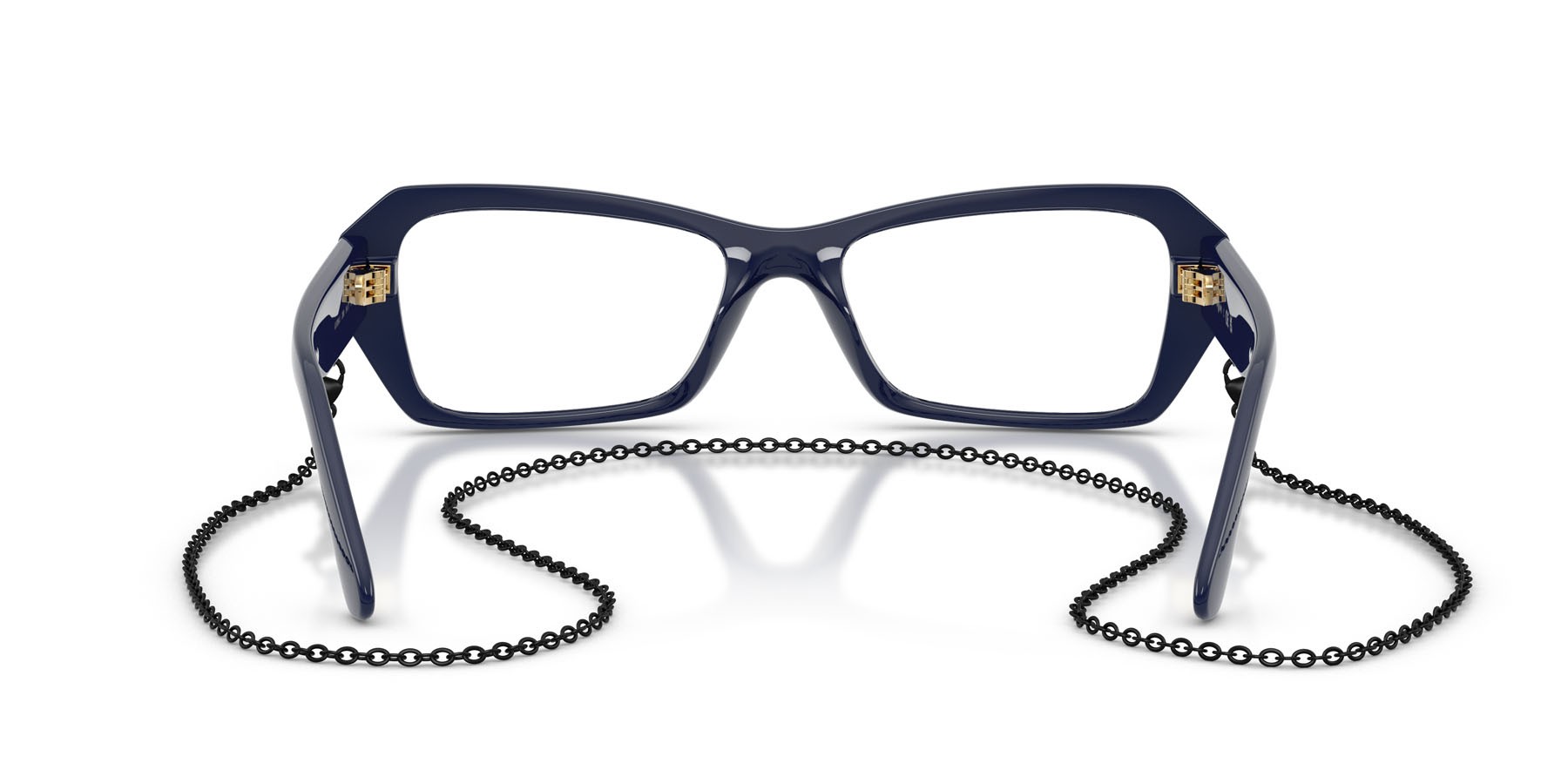 Eyeglasses Vogue VO 5656U (3240) color blu pieno shape butterfly lenses lente demo