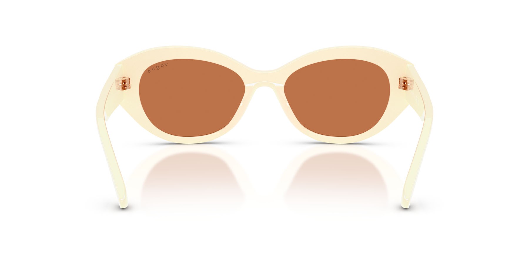 Sunglasses Vogue VO 5659SU (316773) color full ivory shape irregular lenses marrone