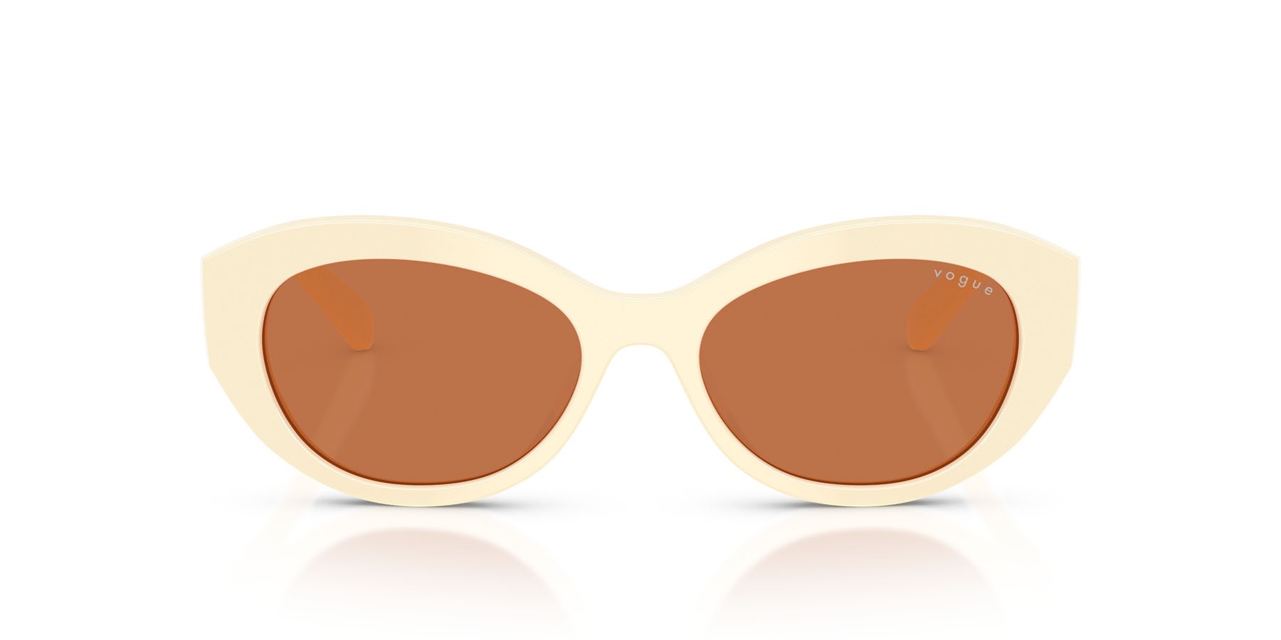 Sunglasses Vogue VO 5659SU (316773) color full ivory shape irregular lenses marrone