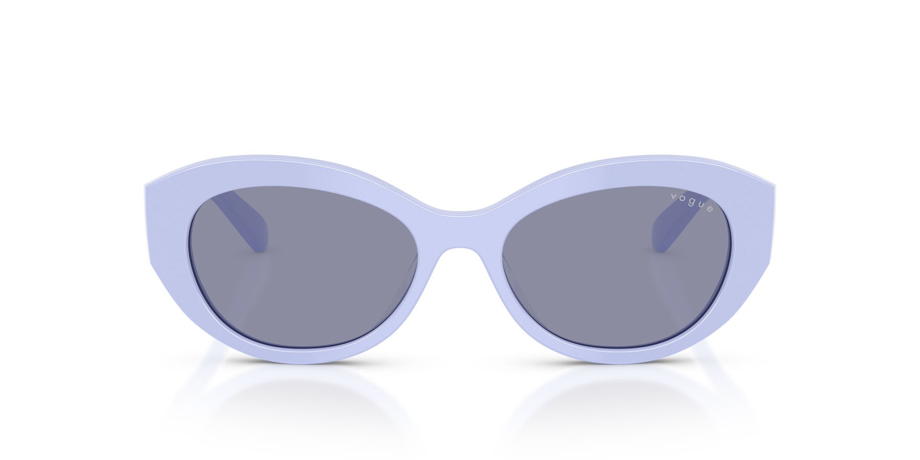 Sunglasses Vogue VO 5659SU (3245/1) color lavanda pieno shape irregular lenses grigio lavanda