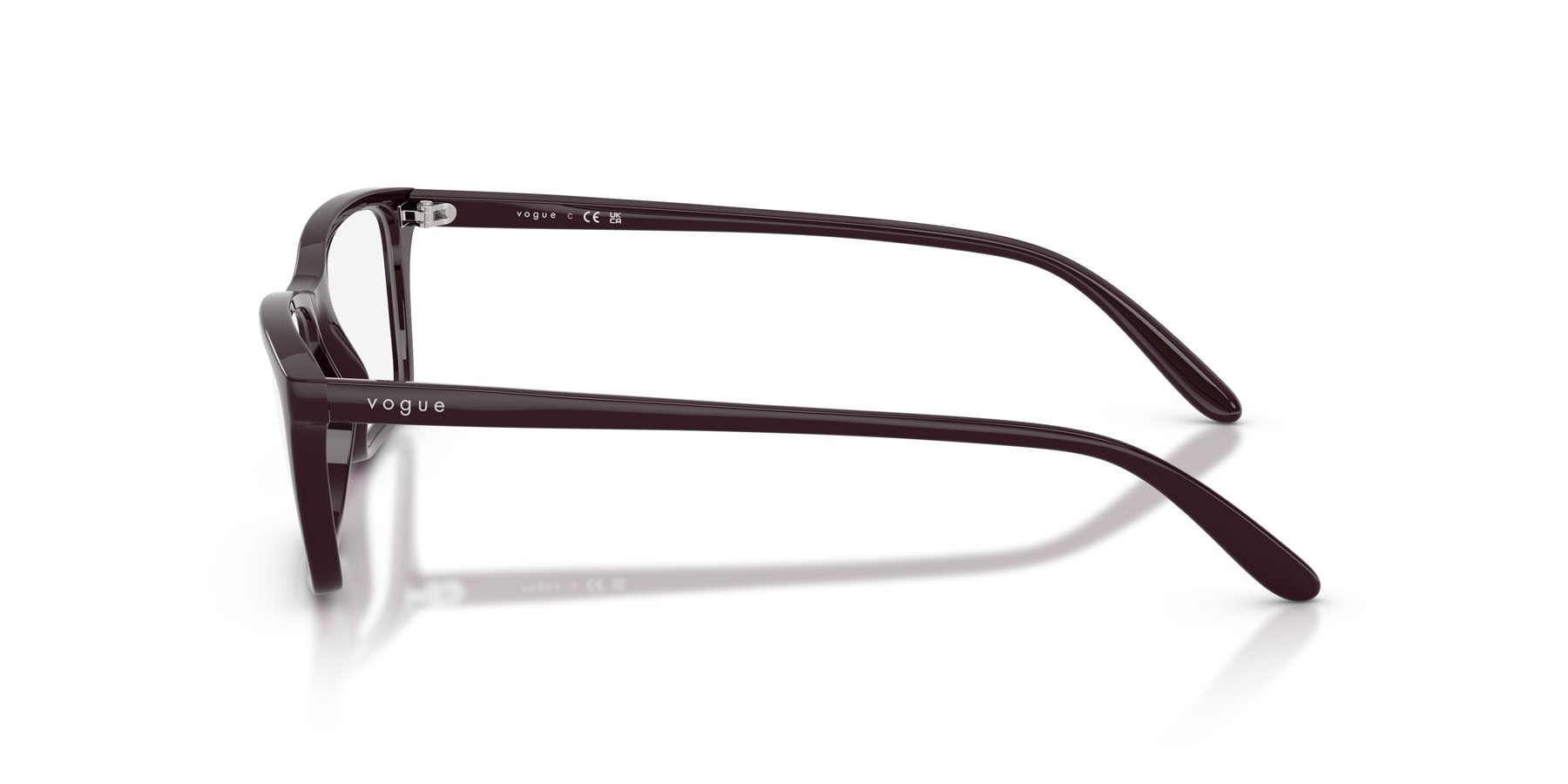 Eyeglasses Vogue VO 5667 (2426) color full purple shape square lenses lente demo
