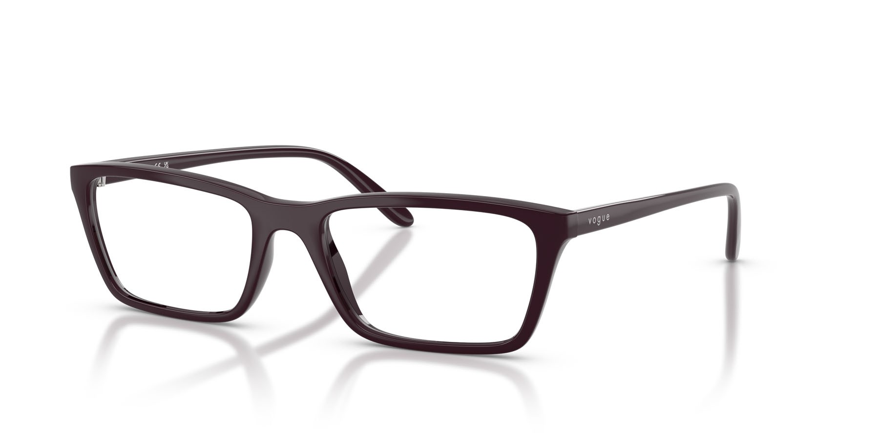 Eyeglasses Vogue VO 5667 (2426) color full purple shape square lenses lente demo