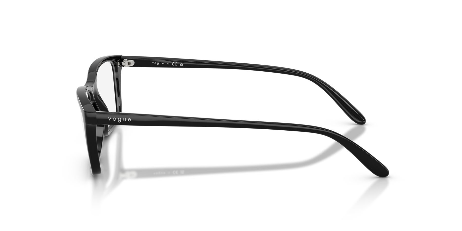 Eyeglasses Vogue VO 5667 (W44) color nero shape square lenses lente demo